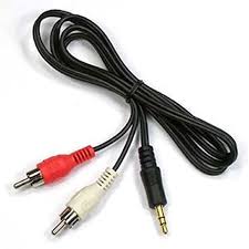 Microphone Black Audio Cable